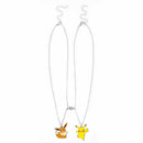 Pikachu & Eevee Pokemon Magnetic Necklace Set