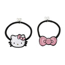 Hello Kitty Resin Ponytail Holder 2 Pack
