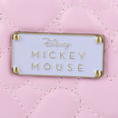 Disney Mickey & Minnie Retro Heart Quilted Mini Backpack