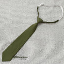 Solid Color Navy Blue Tie Men's Tie
