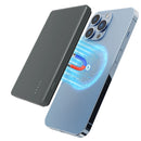 2 In 1 5000mAh 8MM Slim MagSafe Wireless Power Bank PD20W Magnetic Fast Charger Portable Phone Charger Fit for IOS Phone 15 14 13 12 Series And More