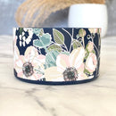 NAVY PINK POPPIES Tumbler Boot -Fall fits 20-40oz