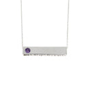 Created Alexandrite Fashion Pendants Sterling Silver