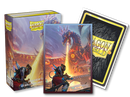 Dragon Shield: Japanese Size 60ct Brushed Art Sleeves - Bolt Reaper
