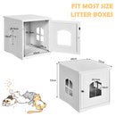 Side Table Nightstand Decorative Cat House