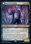 Runo Stromkirk // Krothuss, Lord of the Deep (VOW-316) - Innistrad: Crimson Vow: (Showcase, Double Faced Transform)