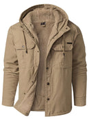 Men's Sherpa Lined Hooded Jacket