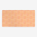 I'm Vaccinated Bubble Pattern Playmat