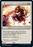 Flamescroll Celebrant // Revel in Silence (PRE-150S) - Strixhaven: School of Mages Promos Foil