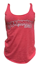 Womens Red Hulkamania Outline Tank Top