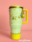 Sunny Yellow Waffle Tumbler Boot -Fall fits 20-40oz