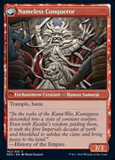 The Shattered States Era // Nameless Conqueror (NEO-162) - Kamigawa: Neon Dynasty: (fandfc, enchantment)