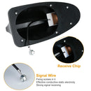 Car Shark Fin Antenna Cover Waterproof Signal Car Antenna Replacement w/ Adhesive Tape Base Fits for Universal Auto Cars Ford Van Truck Jeep SUV