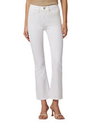 Hudson Jeans Barbara High-Rise Bootcut Crop Jean - White - 27