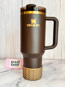 CHAMPAGNE MACRAME Tumbler Boot