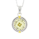Cubic Zirconium Fashion Pendants Sterling Silver