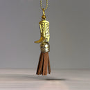 Wild West Tassel Charm - Tumbler Handle Charm