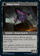 Ragged Recluse // Odious Witch (VOW-127) - Innistrad: Crimson Vow: (Double Faced Transform)