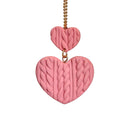 Sweater Hearts Charm - Tumbler Handle Charm
