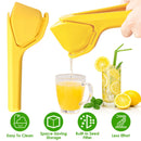 Manual Lemon Squeezer Fold Flat Design Effortless Hand Lemon Juicer Squeezer Manual Citrus Juicer with Sideways Pivot Increase Leverage Reduce Effort