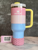 PASTEL POP WAFFLE Tumbler Boot -fits 20-40oz New!