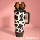 Lariat Luxe - Leather Tumbler Collar *Limited Edition*