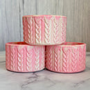 KOREA PINK MACRAME Tumbler Boot