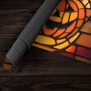 Stained Glass Pumpkin Playmat