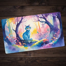 Watercolor Magical Cat Playmat