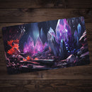 Black Mana Crystals Playmat