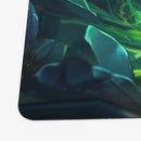 Green Mana Crystals Playmat