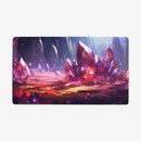 Red Mana Crystals Playmat