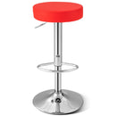 1 PC Round Bar Stool Adjustable Swivel Pub Chair
