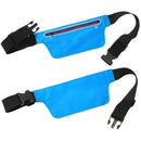 Unisex Sport Waist Pack Running Belt Bag Pouch Adjustable Bounce Free Sweat-Proof Lightweight Slim