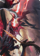 Invasion of Tarkir // Invasion of Tarkir (AMOM-034) - March of the Machine Art Series (Borderless) Foil