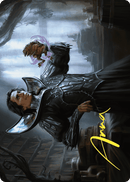 Spiteful Hexmage // Spiteful Hexmage (AWOE-015) - Wilds of Eldraine Art Series (Borderless)