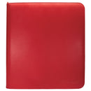 Ultra PRO: 12-Pocket Zippered PRO-Binder - Vivid (Red)