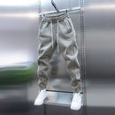 Shangbao Trendy Mens Spring Solid-Color Casual Sweatpants