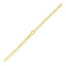 10K Yellow Gold Paperclip Bracelet (2.50 mm)