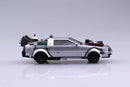 1/43 BACK TO THE FUTURE 1/43 Pullback DELOREAN from PART 3 & Rail road Model Kit
