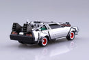 1/43 BACK TO THE FUTURE 1/43 Pullback DELOREAN from PART 3 & Rail road Model Kit