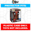 Pop Protector for 10 inch Deadpool Two Swords Red #543 Jumbo Funko Pop