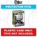 Pop Protector for 10 inch Super Shredder #1168 TMNT Jumbo Funko Pop