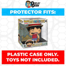 Pop Protector for 10 inch Monkey D. Luffy with Meat #1945 Jumbo Size Funko Pop