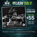 Brandon Graham Strip-Sack Philadelphia Eagles Autographed 11" x 14" Blackout Football Photo