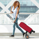 Folding Shopping Cart Utility Hand Truck with Rolling Swivel Wheels
