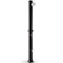 7.2 Feet Solar-Heated Outdoor Shower with Free-Rotating Shower Head