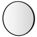 16-inch Round Wall Mirror with Aluminum Alloy Frame