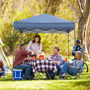 6.6 x 6.6 Feet Outdoor Pop-up Canopy Tent with UPF 50+ Sun Protection