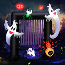 7.5 Feet Halloween Inflatable Archway Blow-up Festive Decoration for Backyard and Porch